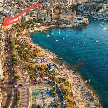 Apartment 2br & Parking, Promenade Walks Sliema